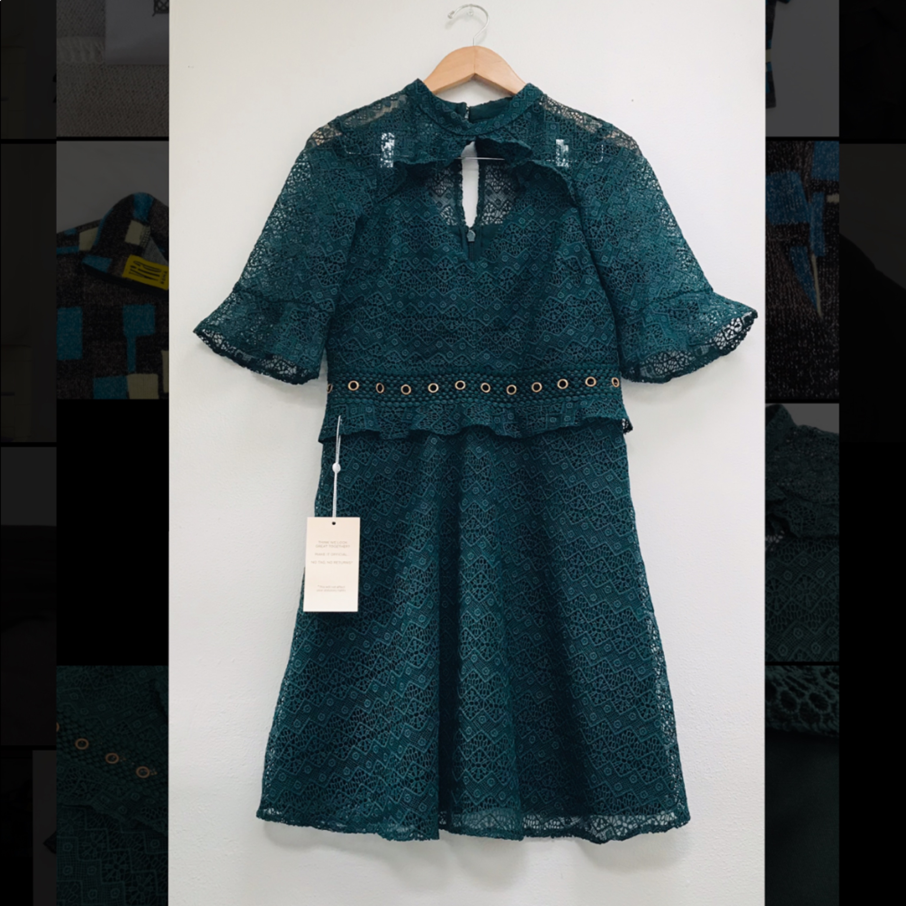 River Island Embroidery Dress Brand New
